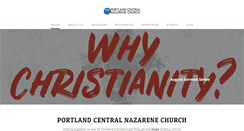 Desktop Screenshot of portlandcentralnaz.org